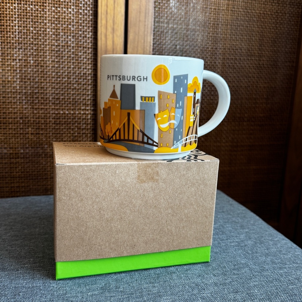 Starbucks PITTSBURGH “You Are Here” Collection